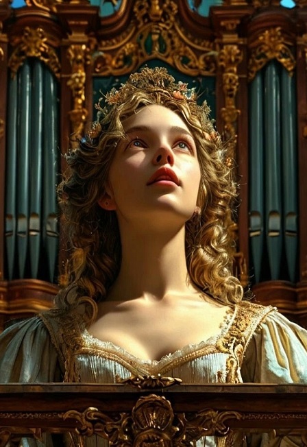 AVE MARIA. ОРГАН ПРИ СВЕЧАХ В СОБОРЕ